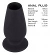 Tunelowy korek analny zatyczka plug z otworem rozpychacz