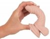 Realistyczne dildo z jądrami penis na przyssawce 14,5 cm