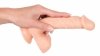 Realistyczny penis z jądrami na przyssawce 20 cm 