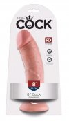 Realistyczne dildo cyber skóra z przyssawką 20 cm