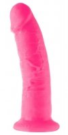 Realistyczne żylaste dildo penis na przyssawce 23 cm