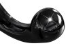 Szklane zakrzywione dildo do punktu g z przyssawką 15 cm