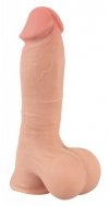 REALISTYCZNE DILDO Z RUCHOMĄ SKÓRĄ 20 CM