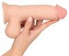 REALISTYCZNE DILDO Z RUCHOMĄ SKÓRĄ 20 CM