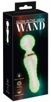 Różdżka Wand do masażu łechtaczki wibrator świeci w ciemności