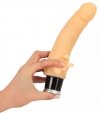 Naturalny wibrator z języczkami cyber skóra 22 cm