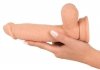 Żylaste realistyczne dildo na przyssawce intensywny orgazm 21 cm