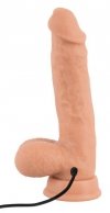 Żylaste realistyczne dildo na przyssawce intensywny orgazm 21 cm
