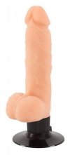 Naturalny wibrator sztuczny penis na przyssawce 20 cm