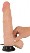 Naturalny wibrator sztuczny penis na przyssawce 19,5 cm