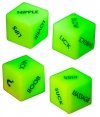 Dice Glow-in-the-dark Engl.