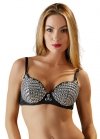 Błyszczący sex biustonosz z cyrkoniami glossy Cottelli 85B
