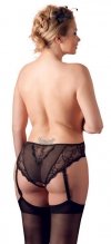 Erotyczne majtki z paskami do pończoch Cottelli 3XL