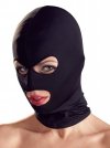 Maska BDSM damska z otworami na oczy i usta