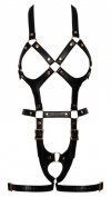 Seksowna bielizna bondage Bad Kitty Harness L/XL rose