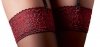 Seksowne pończochy do pasa Cottelli red-black 2