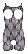 Seksowny bodystocking z odkrytymi piersiami i dziurką L/XL