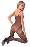Seksowny bodystocking kombinezon erotyczny z dziurkami S/M