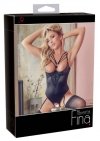 Seksowne body z dziurką i odkrytymi piersiami 80B/M