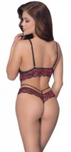 Sexy erotyczne koronkowe body Cottelli S/M