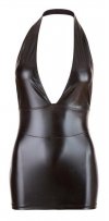 Erotyczna sukienka mini dekolt wetlook Cottelli M