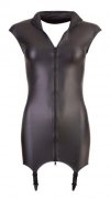 Sex sukienka mini z pasem do pończoch Cottelli XL