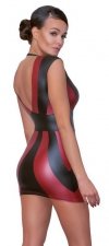 Sukienka mini czarno czerwona Cottelli M