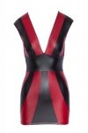 Sukienka mini czarno czerwona Cottelli L