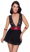 Kusząca bielizna koszulka babydoll Cottelli XL