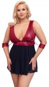 Seksowna koszulka babydoll Cottelli 3XL
