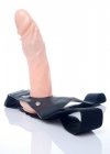 Realistyczna żylasta nakładka na penisa strap on dildo proteza 