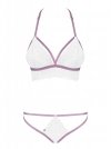 Obsessive Lilyanne komplet 2-częściowy biały L/XL