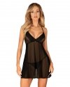 Seksowny komplet Obsessive Latinesa babydoll i stringi   XS/S