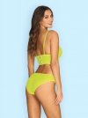 Obsessive Neonia top i figi żółty  S/M
