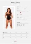 Obsessive Donna Dream seksowne body otwarte XS/S