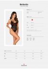 Bellastia seksowne body z dziurką otwarte XL/2XL