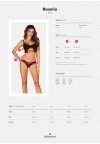 Obsessive Roxelia komplet bielizny erotycznej 2-częściowy M/L