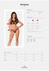 Bielizna erotyczna underboob Armares komplet 2-częściowy XL/2XL