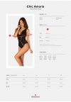 Obsessive Chic Amoria seksowne body otwarte XL/2XL