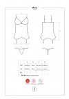 Obsessive Mixty gorset i stringi czarny L/XL