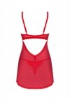 Obsessive Chilisa czerwone babydoll i stringi   XS/S