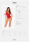 Obsessive Chilisa body otwarte z dziurką M/L