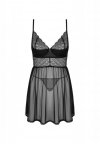 Sekswony zestaw babydoll i stringi  Obssesive  XS/S