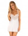 Obsessive Amor Blanco koszulka i stringi biały  L/XL