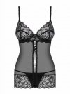Obsessive koszulka nocna Contica babydoll + string L/XL