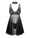 Seksowny komplet babydoll i stringi Donarella  XL/2XL