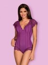 Obsessive Moketta body fioletowe  S/M