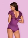 Obsessive Moketta body fioletowe  S/M
