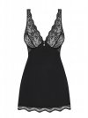 Obsessive Luvae babydoll i stringi czarna    M/L
