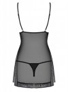 Obsessive 862-CHE-1 koszulka i stringi  S/M